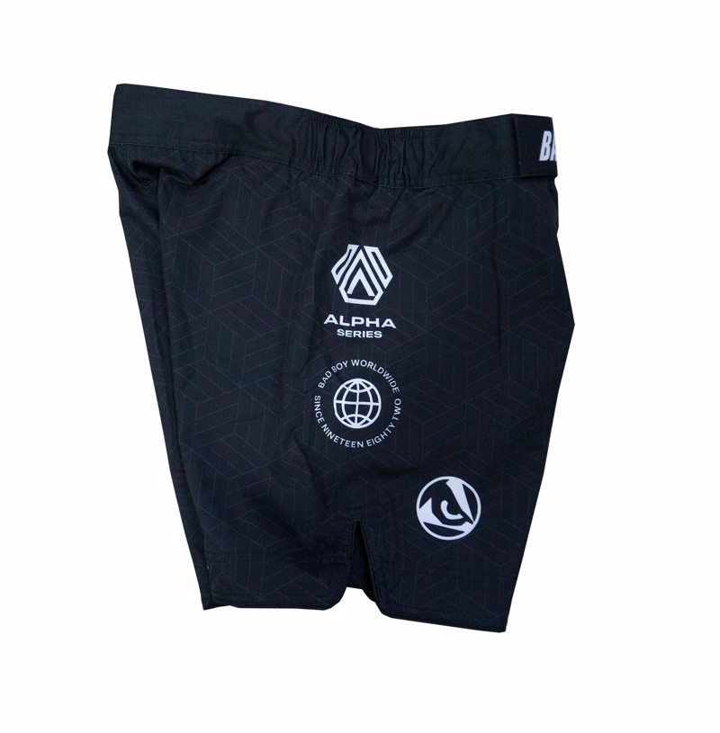 Bad Boy ALPHA Nogi Fight Shorts-Black